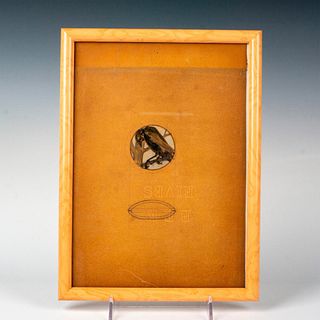 Rene Lalique (French, 1860-1945) Original Drawing, Crow Powder Box