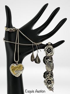 Sterling Silver Jewelry- Necklace, Bracelet, Earri