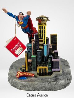 Ron Lee- Superman Metropolis LE Signed Sculpture