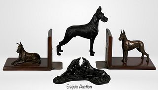Tony Acevedo- Doberman Pincher Dog Sculptures & Bo