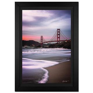 Jongas, "Iconic" Framed Limited Edition Photograph on Canvas, Numbered and Hand Signed with Letter of Authenticity.