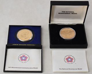 AMERICAN REVOLUTION AND BICENTINNIAL MEDALS 