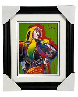 "Mick Jagger"- Fine Art Lithograph by Peter Max