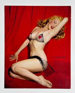 Marilyn Monroe Champion Calendar Salesman Photo