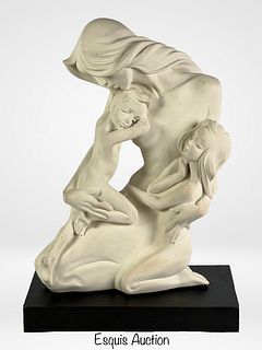 Austin Prod. Togetherness Mother & Child Sculpture