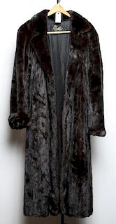 Ladies Mink Trench Coat
