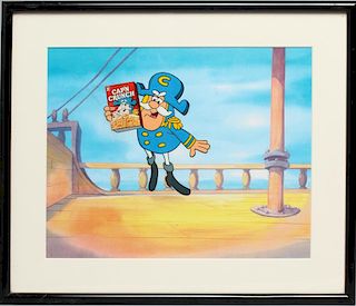 Hand-Inked Advertising Production Cel-Cap'n Crunch