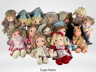 Collection of Precious Moments Soft Face Dolls