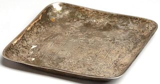 Truman Bailey Peruvian Sterling Silver Dish