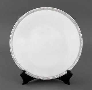 Fisher Sterling Silver "Kent" Circular Tray