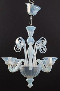 Venetian Murano Art Glass Chandelier