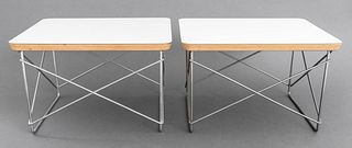 Eames for Herman Miller LTR Side Tables, Pr