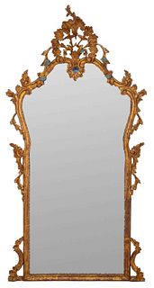 Italian Rococo Revival Giltwood Mirror, 19/20th C