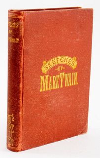 Mark Twain "Sketches" 1879 Canadian Edition