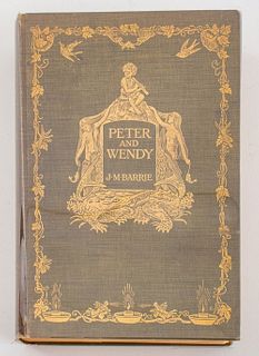 J.M. Barrie "Peter & Wendy," First Edition 1911