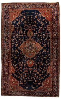 Persian Sarouk Rug, 6' x 4'