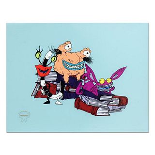 Nickelodeon, "Aaahh!!! Real Monsters" Limited Edition Sericel with Letter of Authenticity.