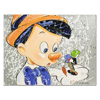 David Willardson, "Boy Oh Boy Oh Boy" Hand Signed Limited Edition Disney Serigraph with Letter of Authenticity.