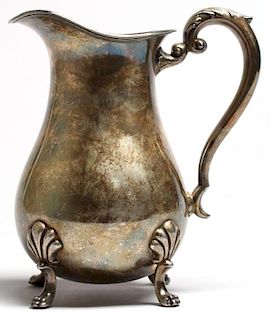George I-Style Silver-Plate Copper Trophy Pitcher