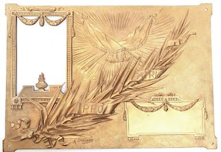 Arthur Gangand (French, b 1863)- Gilt Bronze Frame