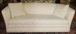Century Furniture (North Carolina, Est. 1947) Upholstered Sofa, H 32" L 81" Dia. 33"