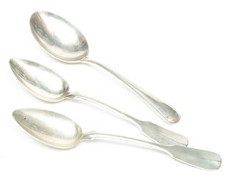 800 Silver Serving Spoons (2), 1 Ster;ing 7t oz 3 pcs