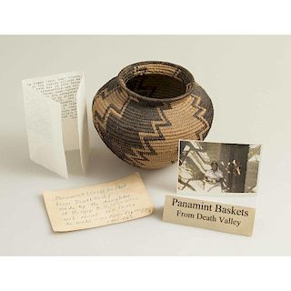 Panamint Basket Attributed to Susie Wilson (1895-1963)