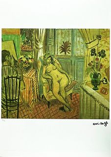 The Artist and his Model, A Henri Matisse Limited Edition Lithograph Print
