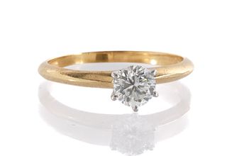 Tiffany & Co. Vintage Diamond Solitaire Ring