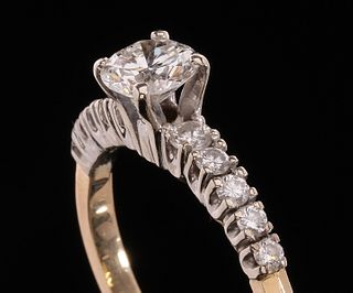 Ladies 14k Diamond Engagement Ring