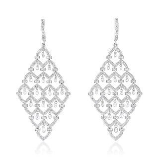 Briolette Diamond Earrings