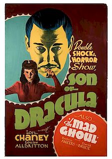 Son of Dracula / The Mad Ghoul.