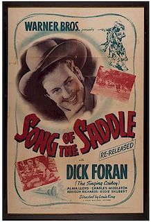 Group of Eight Western Movie Posters.