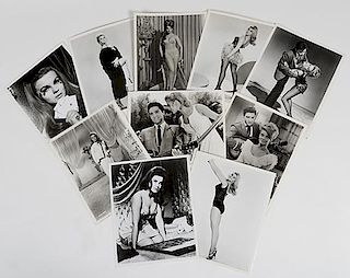 Collection of 37 Vintage Promo Photographs and Movie Stills.