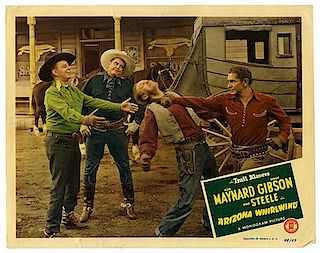Miscellaneous Lot of 16 Western Lobby Cards.