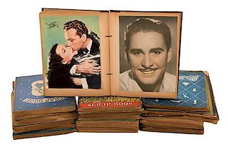 A 22-Volume Collection of Movie Scrapbooks.