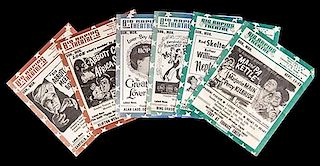 Collection of Promotional Movie Theater Mailers.