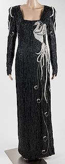 Connie Sellecca Screen-Worn Evening Dress.