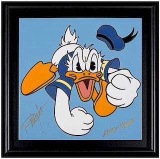 Donald Duck Angry Sailor Ceramic Tile.