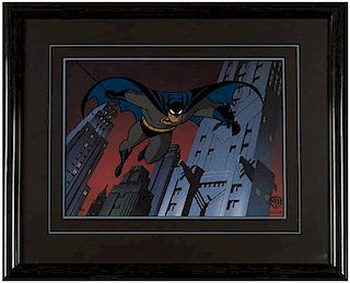Batman: The Animated Series Limited Edition Cel. "I Am The Night."