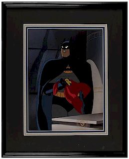 Batman: The Animated Series Limited Edition Cel. "If You're So Smart, Why Aren't You Rich?"
