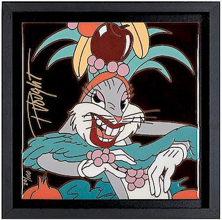 Bugs Bunny "Carmen Bugs" Ceramic Tile.