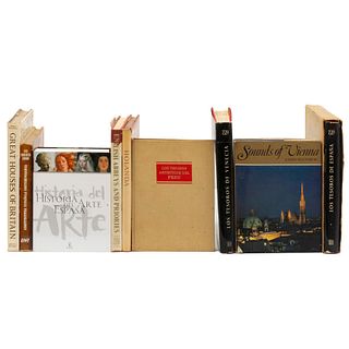 Libros sobre España, Viena, Holanda, Venecia. Holanda Gemas de las Aguas / Arquitectura Española Contemporánea. Pzs: 9.