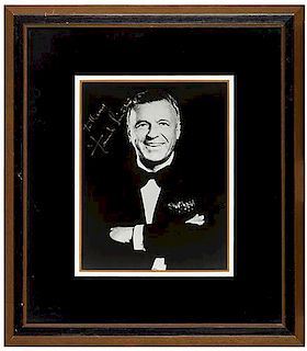 Frank Sinatra Signed Portrait Photo.