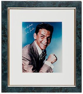 Frank Sinatra Signed Portrait Photo.