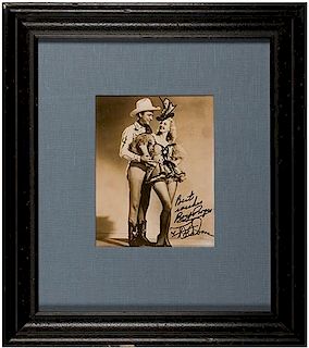 Roy Rogers and Dale Evans Signed Portrait.