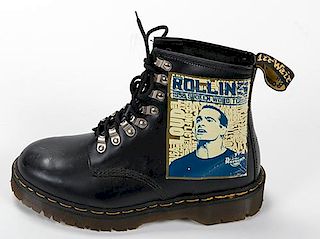 Henry Rollins Signed Doc Martens Boot.
