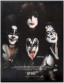 Group of 10 Kiss Concert and Promotional Posters.