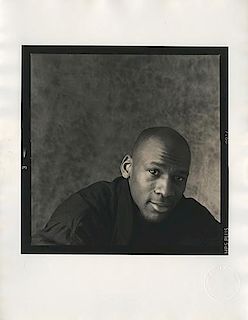 Michael Jordan Portrait Photograph.
