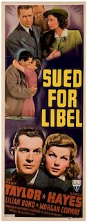 Sued for Libel.